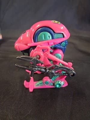 Vintage 1994 Wind Up Toy Power Workbot Robot Worker by New-Ray Novelty - Thumbnail 5