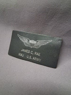 James C. Rae U.S. Army Patch Leather - Thumbnail 2