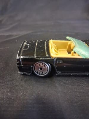 Hot Wheels GETTY PROMO CUSTOM CORVETTE Black UH UltraHot Wheels 1989 N.Mint - Thumbnail 6