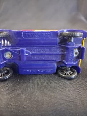 Kellogg's Corn Pops 1921 Model T Ford Matchbox 1989 - Thumbnail 7