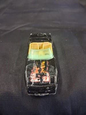 Hot Wheels GETTY PROMO CUSTOM CORVETTE Black UH UltraHot Wheels 1989 N.Mint - Thumbnail 8