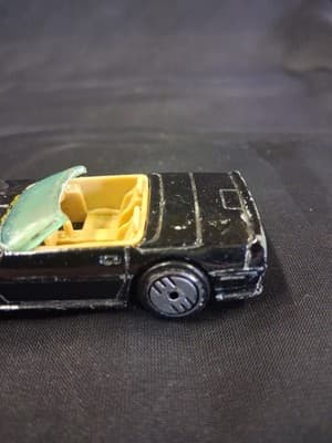 Hot Wheels GETTY PROMO CUSTOM CORVETTE Black UH UltraHot Wheels 1989 N.Mint - Thumbnail 3