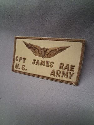 Cpt James Rae U.S. Army Patch - Thumbnail 2