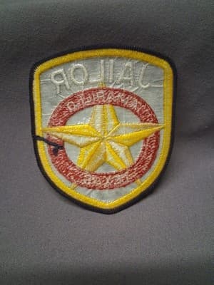 Vintage Obsolete Police Sheriff Patch Amarillo Texas Jailor - Thumbnail 2