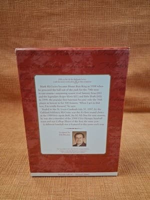 HALLMARK KEEPSAKE COLLECTOR’S SERIES 2000 MARK MCGWIRE BRAND NEW IN THE BOX - Thumbnail 2