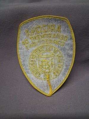 Vintage Obsolete Arizona Department If Corrections Prison Patch - Thumbnail 2