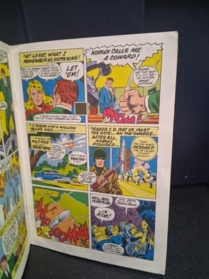 Fantastic Four 'The Way It Began' Book And Record Set 45 RPM VTG - Thumbnail 2