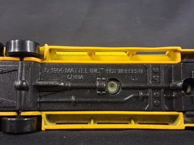 Hot Wheels Telephone Maintenance China 1996 Bucket Truck Yellow Loose - Thumbnail 9