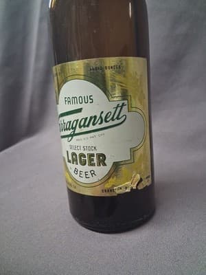 Vintage Rare Narragansett Select Stock Lager Beer Bottle Empty - Thumbnail 2