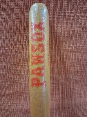 PAWSOX 1997 18" MINI COLLECTABLE BASEBALL BAT - Thumbnail 2