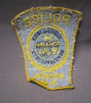NH Nashua New Hampshire Police 5" Patch - Thumbnail 2