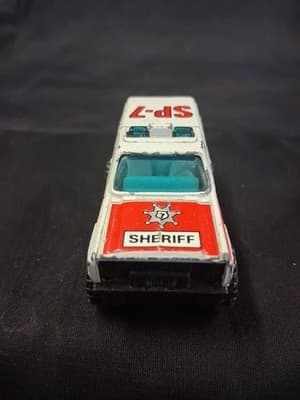 Matchbox 1983 Sheriff 4x4 Chevy Blazer SP-7 Truck Diecast Vintage - Thumbnail 2
