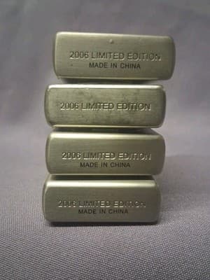 2006 Limited Edition Card Suits Lighters Refillable Heart Diamond Club Lot of 4 - Thumbnail 6