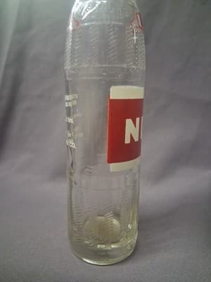 1960 NEHI Beverages Nehi Bottling Cordele Ga 9 1/2" ACL 10 Oz Soda Bottle - Thumbnail 4