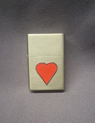 2006 Limited Edition Card Suits Lighters Refillable Heart Diamond Club Lot of 4 - Thumbnail 4