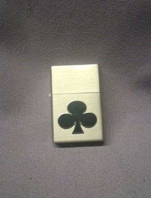 2006 Limited Edition Card Suits Lighters Refillable Heart Diamond Club Lot of 4 - Thumbnail 2