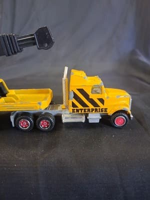 Majorette Super Movers 600 Series Enterprise Crane Truck - Thumbnail 2