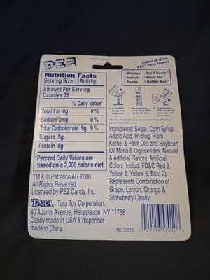 PEZ "PARTY FAVORS ANIMALS" Dispensers 2000 4 in NEW PACKAGE (NIP) - Thumbnail 4