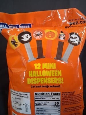 Pez Halloween Party Bag Set Of 12 Dispensers With Candy Collectible Nostalgic - Thumbnail 6