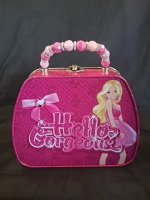 Limited Edition Mattel 2012 Barbie Pez Tin Purse 4 Dispensers Gift Set - Thumbnail 6
