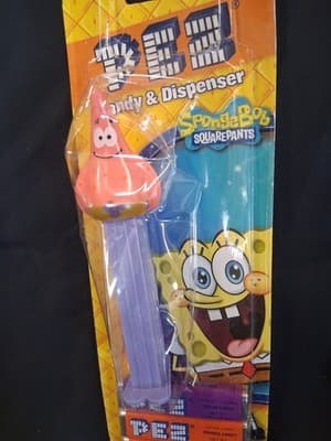 New Nickelodeon Pez SpongeBob Squarepants Patrick Candy Dispenser Collectable - Thumbnail 2