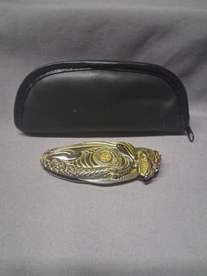 Franklin Mint Knightstone Collection Dragon Fantasy Knife Goddess Of Temptation - Thumbnail 9