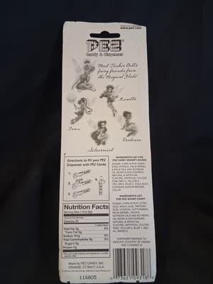 Pez Candy Dispenser Disney Tinker Bell Fairy Friends Fairies Purple Green - Thumbnail 3