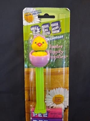 Pez Easter Hippity Hoppities Chick in Egg Candy Dispenser - Thumbnail 2