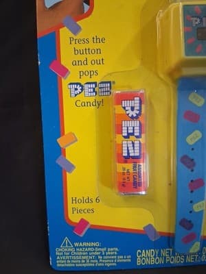 Vintage 1994 PEZ Time Watch Dispenser Dream Castle Rare Sealed Pez NIB - Thumbnail 4