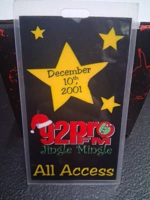 December 10th 2001 92ProFm Jingle Mingle All Access - Thumbnail 2
