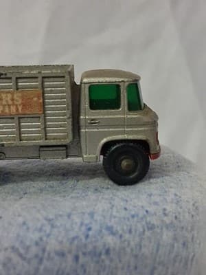 Vintage Matchbox Mercedes Lesney No. 11 Builders Supply Scaffolding Truck - Thumbnail 6