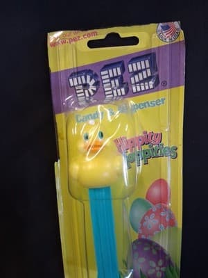 NEW SEALED PEZ Rubber Duck Ducky Apple TV SILO Relic Retired Candy Dispenser - Thumbnail 2