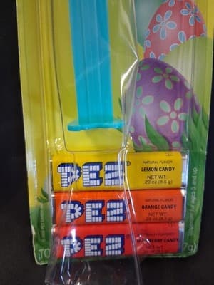 NEW SEALED PEZ Rubber Duck Ducky Apple TV SILO Relic Retired Candy Dispenser - Thumbnail 4