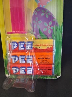 Retro Easter Lamb With Pink Now Candy Dispenser NEW SEALED! - Thumbnail 3