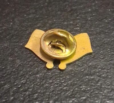 Vtg American Bicentennial Flag 1976 Gold Tone Jandy Reg. Lapel Pin Hat Tie Tac - Thumbnail 2