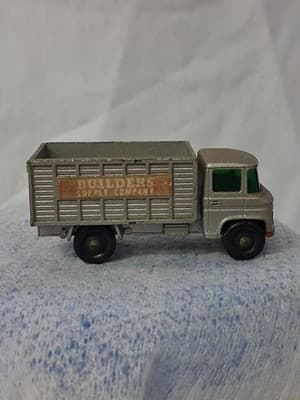 Vintage Matchbox Mercedes Lesney No. 11 Builders Supply Scaffolding Truck - Thumbnail 4
