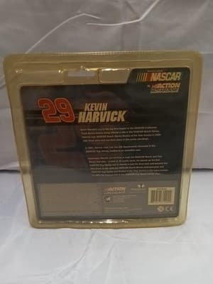 NASCAR Limited Edition Series 3 KEVIN HARVICK #29 Nascar Driver Action Figure! - Thumbnail 3