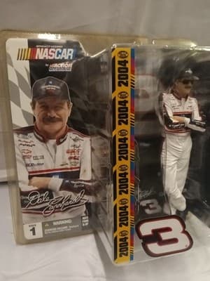 Dale Earnhardt Sr. 3 NASCAR Action Figure by McFarlane NIB Series 1 2004 - Thumbnail 3