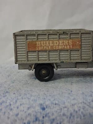 Vintage Matchbox Mercedes Lesney No. 11 Builders Supply Scaffolding Truck - Thumbnail 5
