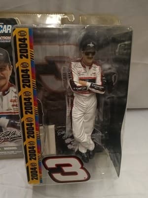 Dale Earnhardt Sr. 3 NASCAR Action Figure by McFarlane NIB Series 1 2004 - Thumbnail 2