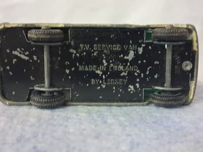 Vintage T.V Service Van Radio Rentals No.62 Lesney Matchbox Made In England - Thumbnail 6