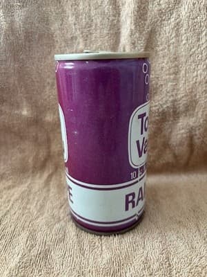 Top Valu Grape Raisin Soda 10 oz Can Top Value Foods Ottawa Canada S290 H/G - Thumbnail 2