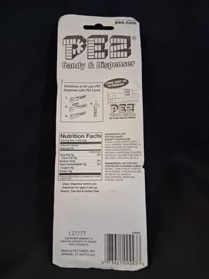Vintage Easter Bunny Rabbit Pez Dispenser Blue Stem & Feet In Package Candy - Thumbnail 5