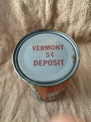1970 “Rare” Colt-Quality Cali🍊Orange-New Haven, Conn.-12 oz-Steel Soda-Pop Can - Thumbnail 6