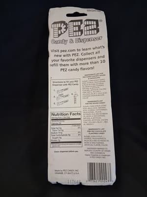 Brown Bunny Rabbit Pink stem Pez Dispenser Easter NOC - Thumbnail 5