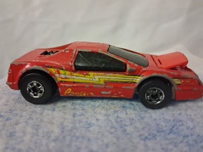 Vintage 1983 Hot Wheels Crack-Ups Red Cruiser Smash Car Mattel Inc. Hong Kong - Thumbnail 2