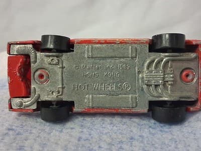 Vintage 1983 Hot Wheels Crack-Ups Red Cruiser Smash Car Mattel Inc. Hong Kong - Thumbnail 6