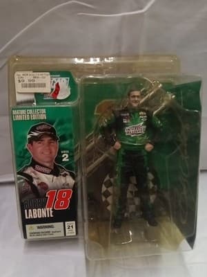 Action / McFarlane Series 2 Bobby LaBonte Figure #18 28941 NASCAR - Sealed - Thumbnail 2