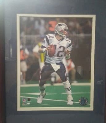 Tom Brady New England Patriots 2004 Framed Portrait