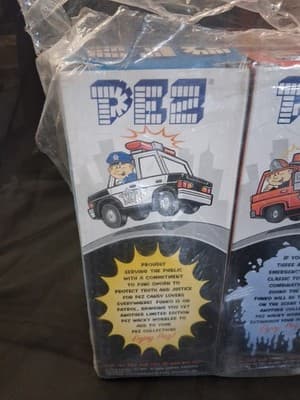 Funko Wacky Wobbler Fireman & Policeman Pez Bobbleheads - Set of 2 -5000 ea. - Thumbnail 9